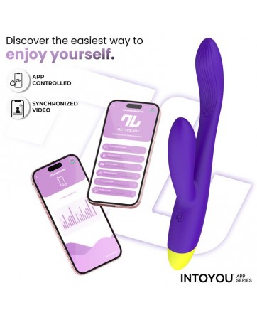 Lyra Vibrador Punto G con APP Purpura