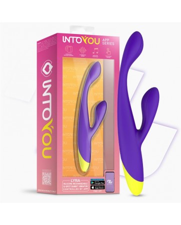 Lyra Vibrador Punto G con APP Purpura