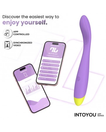 Neya Vibrador Punto G con APP Purpura