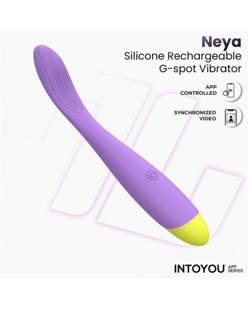 Neya Vibrador Punto G con APP Purpura