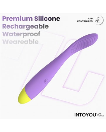 Neya Vibrador Punto G con APP Purpura