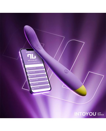Neya Vibrador Punto G con APP Purpura