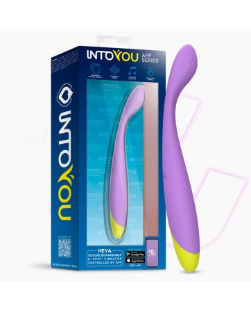 Neya Vibrador Punto G con APP Purpura