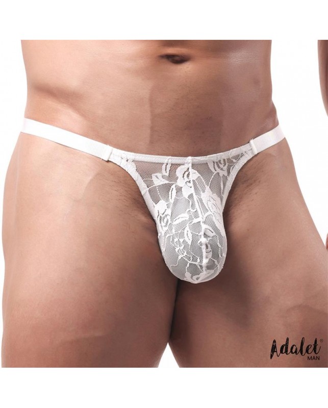 Luca Tanga de Encaje Blanco