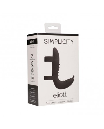 Set Extension Vibrador Eliott Negro