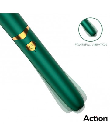 Secret Vert Estimulador Brocha de Maquillaje con Vibracion Verde