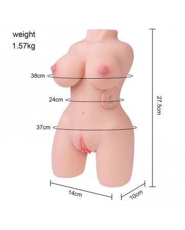Kosey Torso con Vibracion 157 kg
