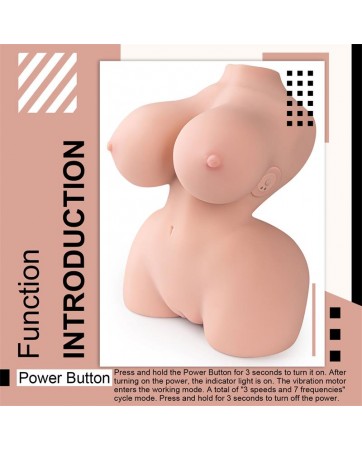 Delilah Mini Torso con Vibracion 47 kg