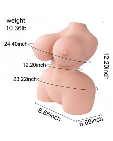 Delilah Mini Torso con Vibracion 47 kg