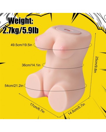 Renata Torso con Thrusting y Vibracion 254 kg