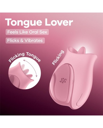 Tongue Lover Rosa