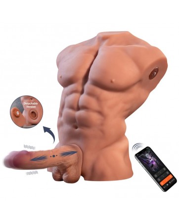 Fitter Torso con Dildo Desmontable Thrusting y APP 116 kg