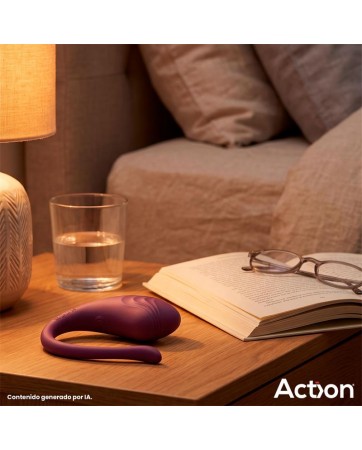 Luvia Huevo Vibrador con Control Remoto USB Purpura