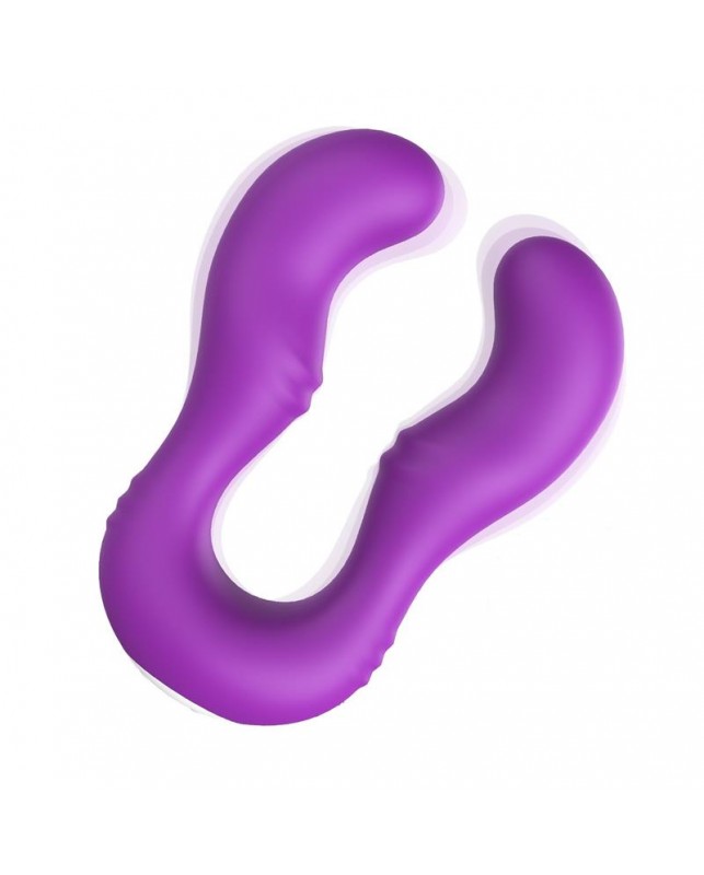 Vibrador Doble para Parejas Purpura