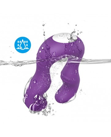 Vibrador Doble para Parejas Purpura