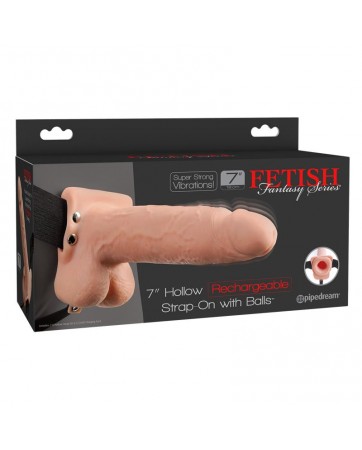 Arnes Dildo Hueco con Vibracion 7