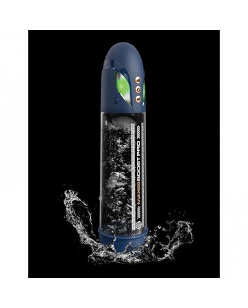 Masturbador Automatico Max Boost Pro Flow Azul