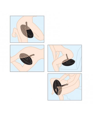 Asiento Inflable con Dildo Body Dock