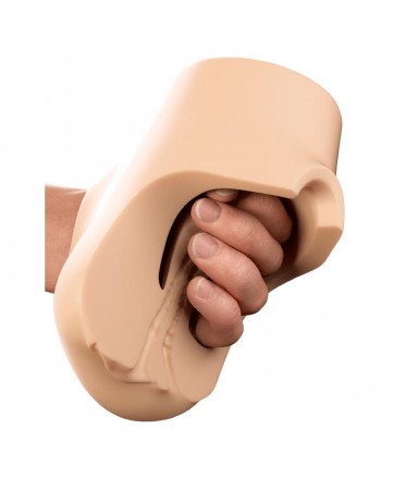 Masturbador con Vibracion Double Pounder