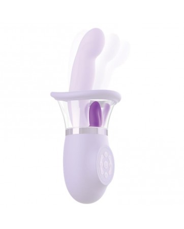 Estimulador con Lengua y Succion Ultimate Pleasure Pro Plus