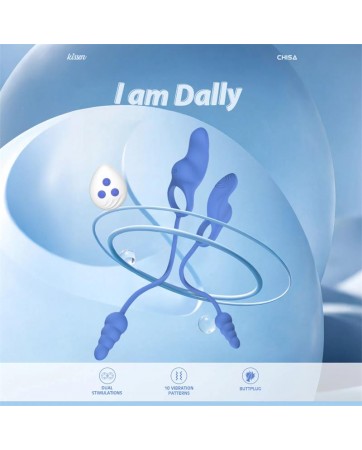 Dally Plug Anal con Anillo con Vibracion