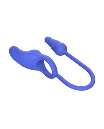 Dally Plug Anal con Anillo con Vibracion