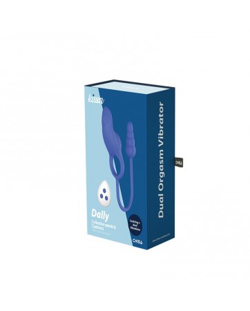 Dally Plug Anal con Anillo con Vibracion