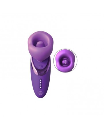 Estimulador con Lengua Succion y Vibracion Pleasure Sucker