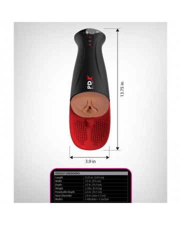 Masturbador Fuck O Matic Pro XL Marron