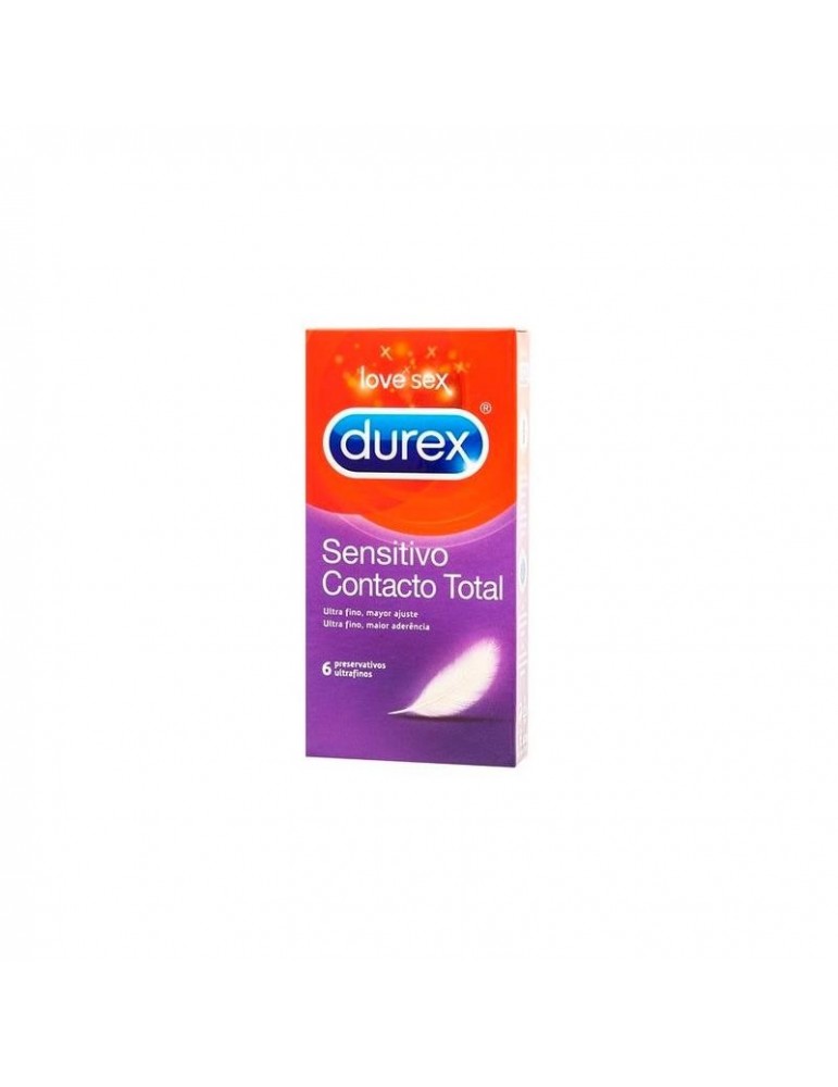 Preservativos Sensitivo Contacto Total 6 Unidades