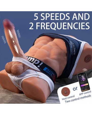 Fitter Torso con Dildo Desmontable Thrusting y APP 116 kg