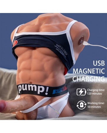 Fitter Torso con Dildo Desmontable Thrusting y APP 116 kg