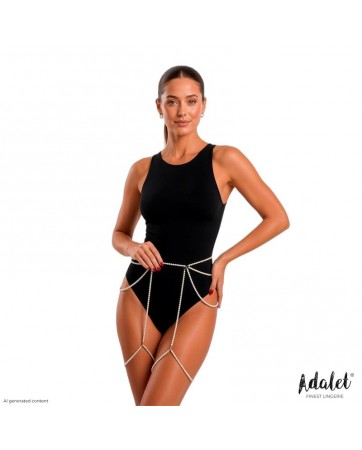 Sienna Liguero de Perlas Blancas Talla unica