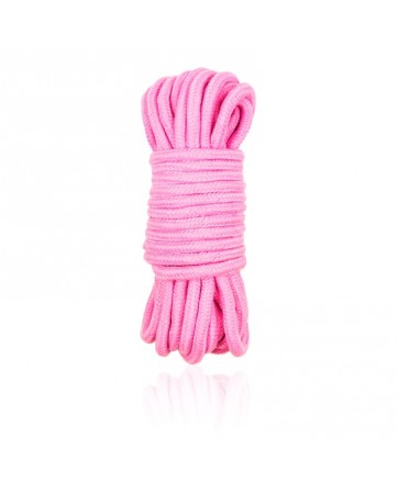 Cuerda de Bondage de Algodon 10 Metros Rosa