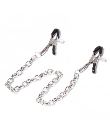 Pinzas para Pezones con Cadena Metal