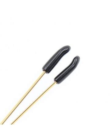 Pinzas para Pezones Metal Negro Dorado