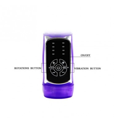 Vibrador Passionate Baron Purpura