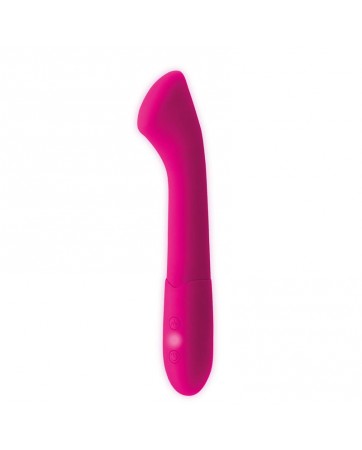 Honey Vibrador Punto G Silicona USB Fuchsia