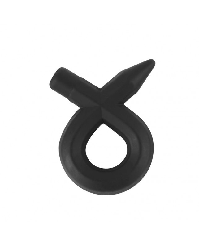 Anillo para el Pene Super Flexible Silicona Negro