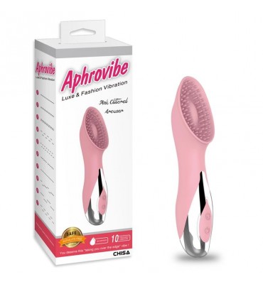 Estimulador del Clitoris Aphrovibe Silicona Rosa