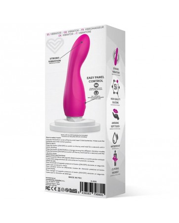 Douby Vibrador Silicona Rosa