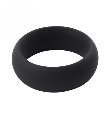 Anillo para el Pene Infinity Silicona M Negro