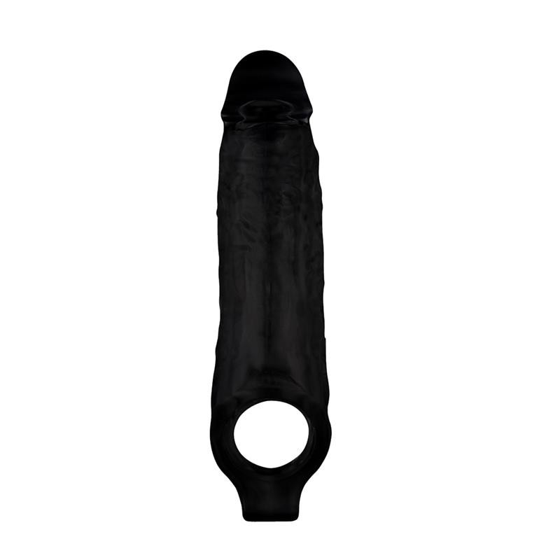 Funda para el Pene con Sujecion para Testiculos Mighty Transparente