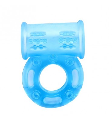 Anillo Vibrador para el Pene Bull Ring Azul