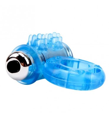 Anillo Vibrador para el Pene Bull Ring Azul