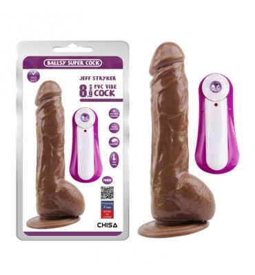 Vibrador Jeff Stryker 89 Marron